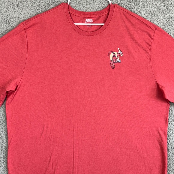 Izod Saltwater T-Shirt Tee Mens 3XLT Big Tall Coral Graphic Print Short Sleeve - Picture 1 of 8